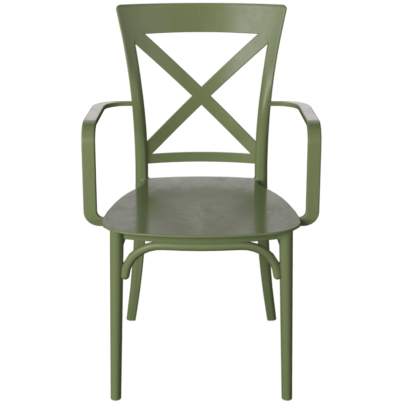 poltrona-de-plastico-cross-verde